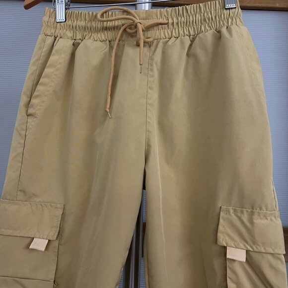 Hudson Outerwear NYC HDSN Pale Yellow Cargo Pants Sz 30 - Picture 2 of 16